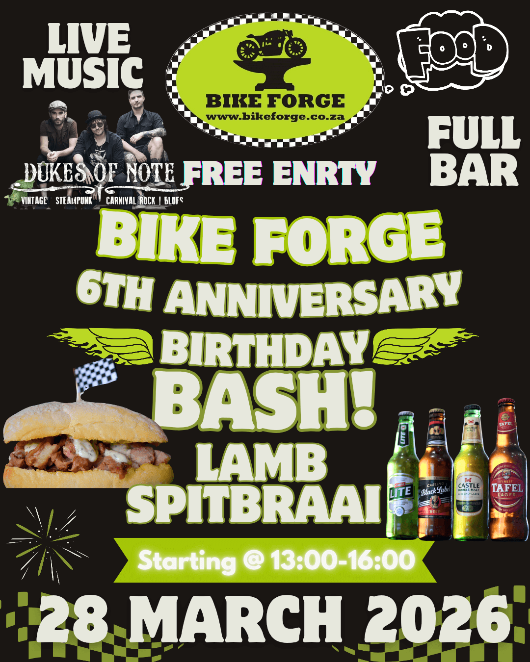 Bike Forge 6th Anniversary Birthday Bash 28 March 2026! - Bike Forge