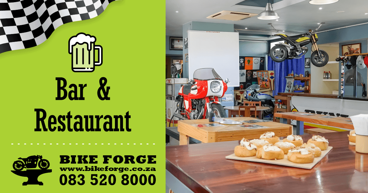 Bike Forge Bar & Restaurant 🍺 Tulbagh Western Cape